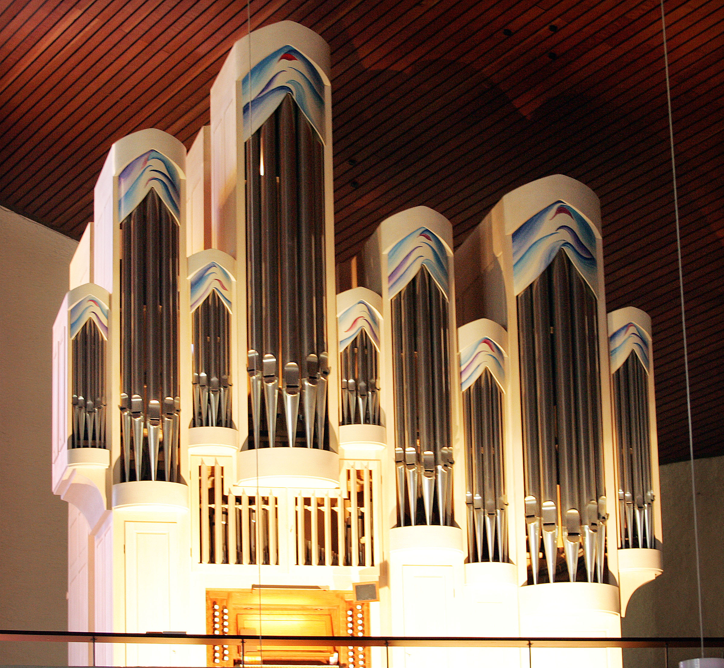 Backnang, Orgel in der Christkönigkirche, Foto: Andrea Wahl