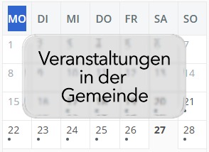 Link zu "Veranstaltungen in der Gemeinde"